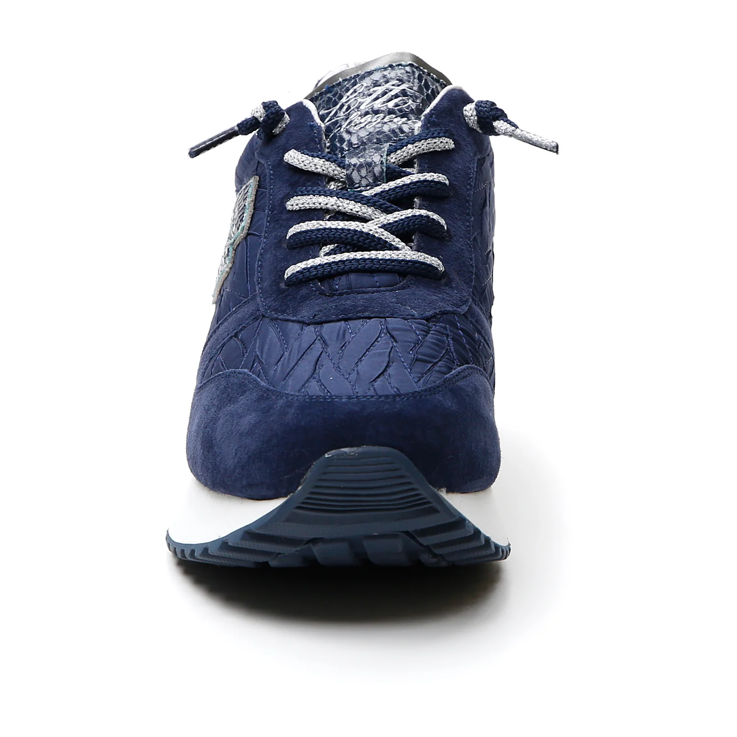 SCARPE WEDGE W BLU SCURO - Image 4