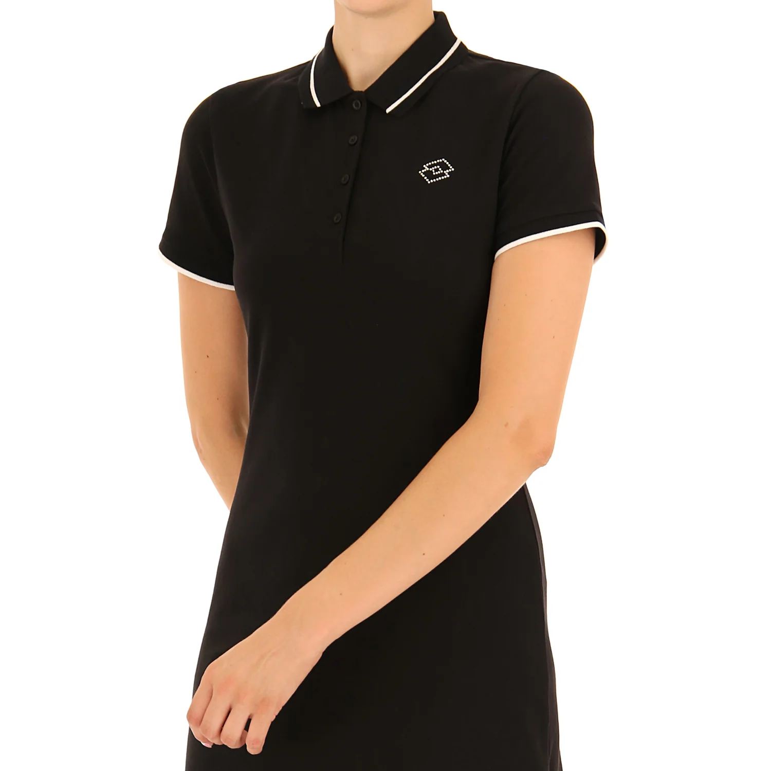 VESTITO TEMPO LIBERO POLO DIANA NERO - Image 3