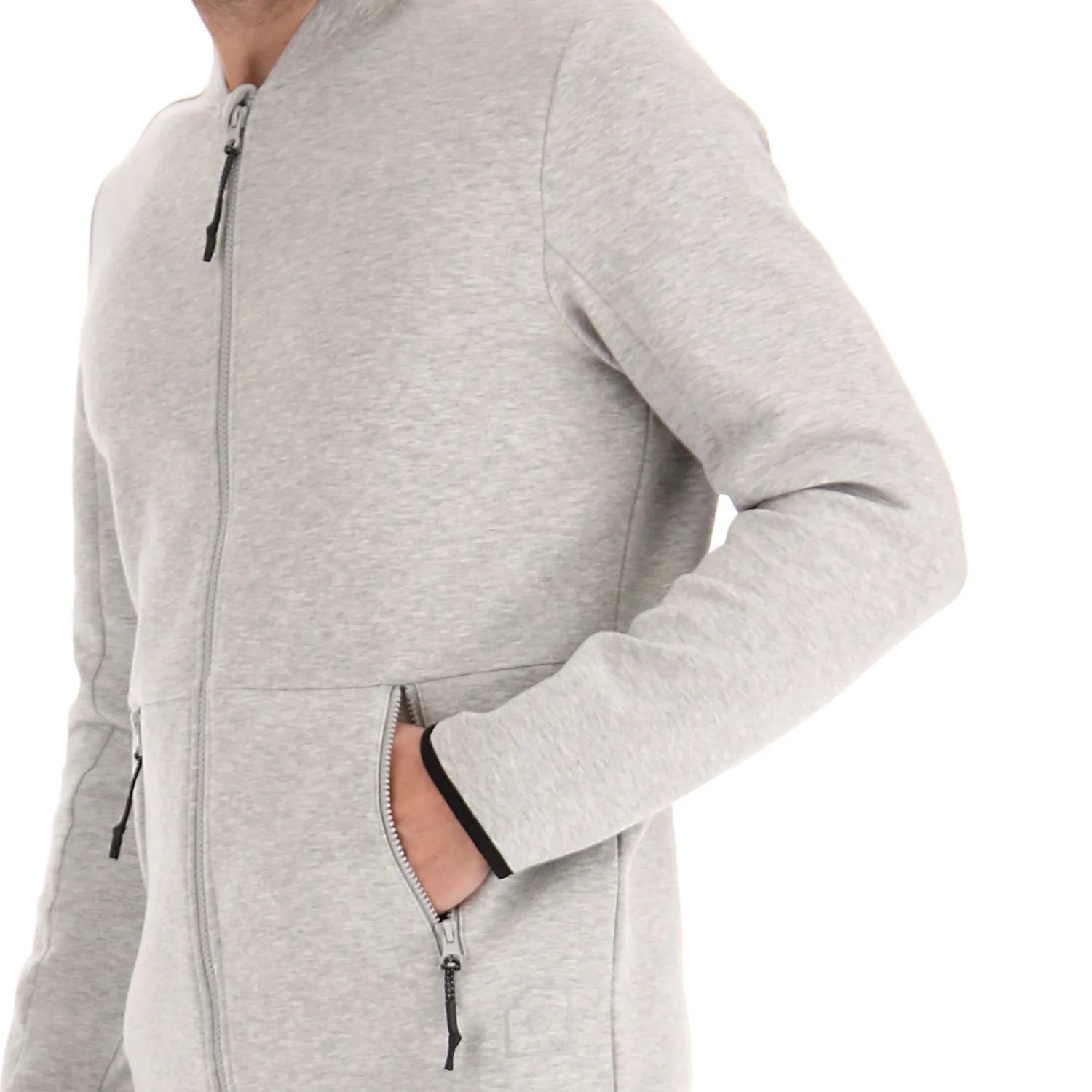 FELPA TEMPO LIBERO LAB GRIGIO CHIARO - Image 3