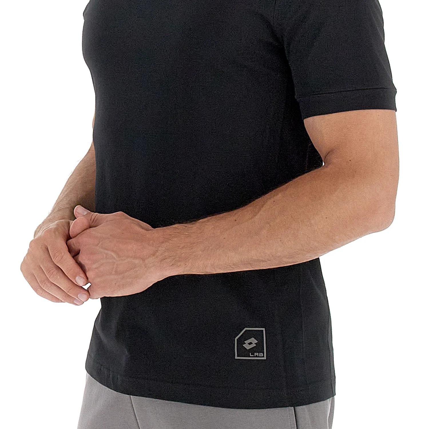 MAGLIETTA TEMPO LIBERO LAB NERO - Image 3